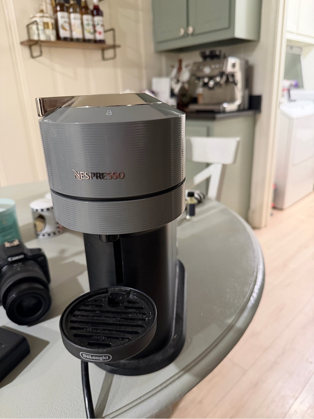 Nespresso Single-Serve Coffee Maker - Gray and Black